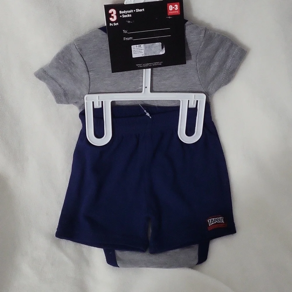 Tapout gray bodysuit
